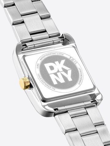 DKNY Analog watch ' City Maxi ' in Silver