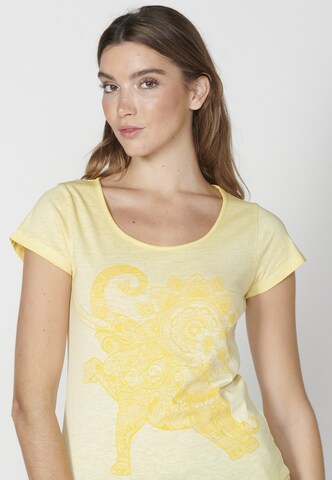 KOROSHI Тениска в жълто