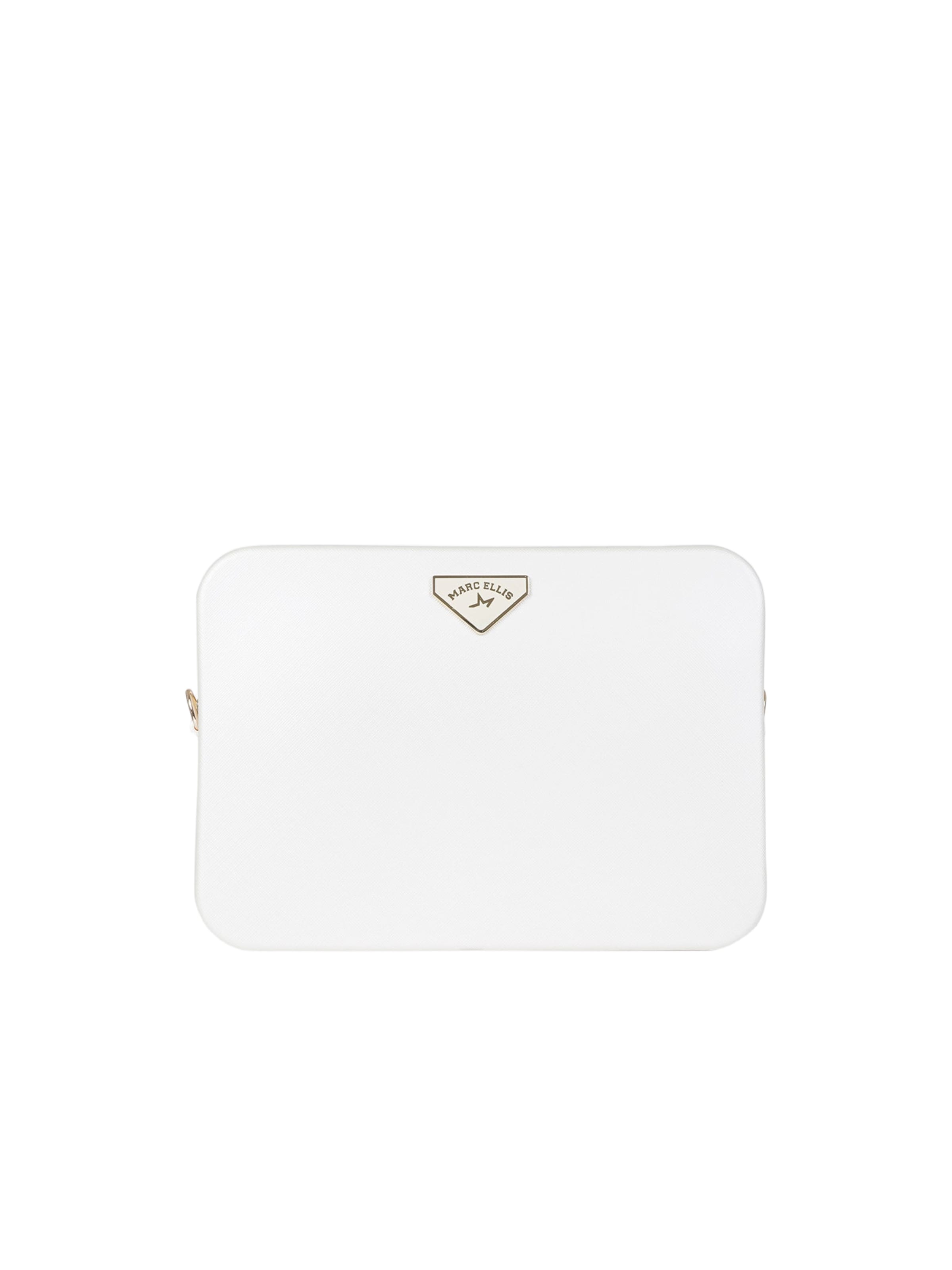 Marc Ellis Schultertaschen in Beige: Vorderseite