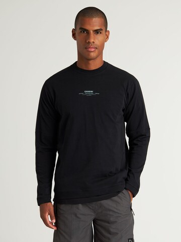 CHASIN' Shirt 'Pax' in Black: front