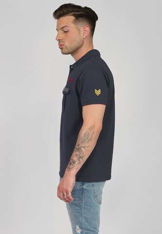 TOP GUN Shirt '20213003 ' in Blue