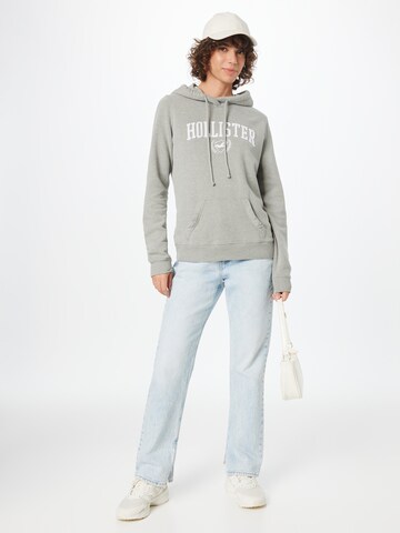 Sweat-shirt HOLLISTER en gris