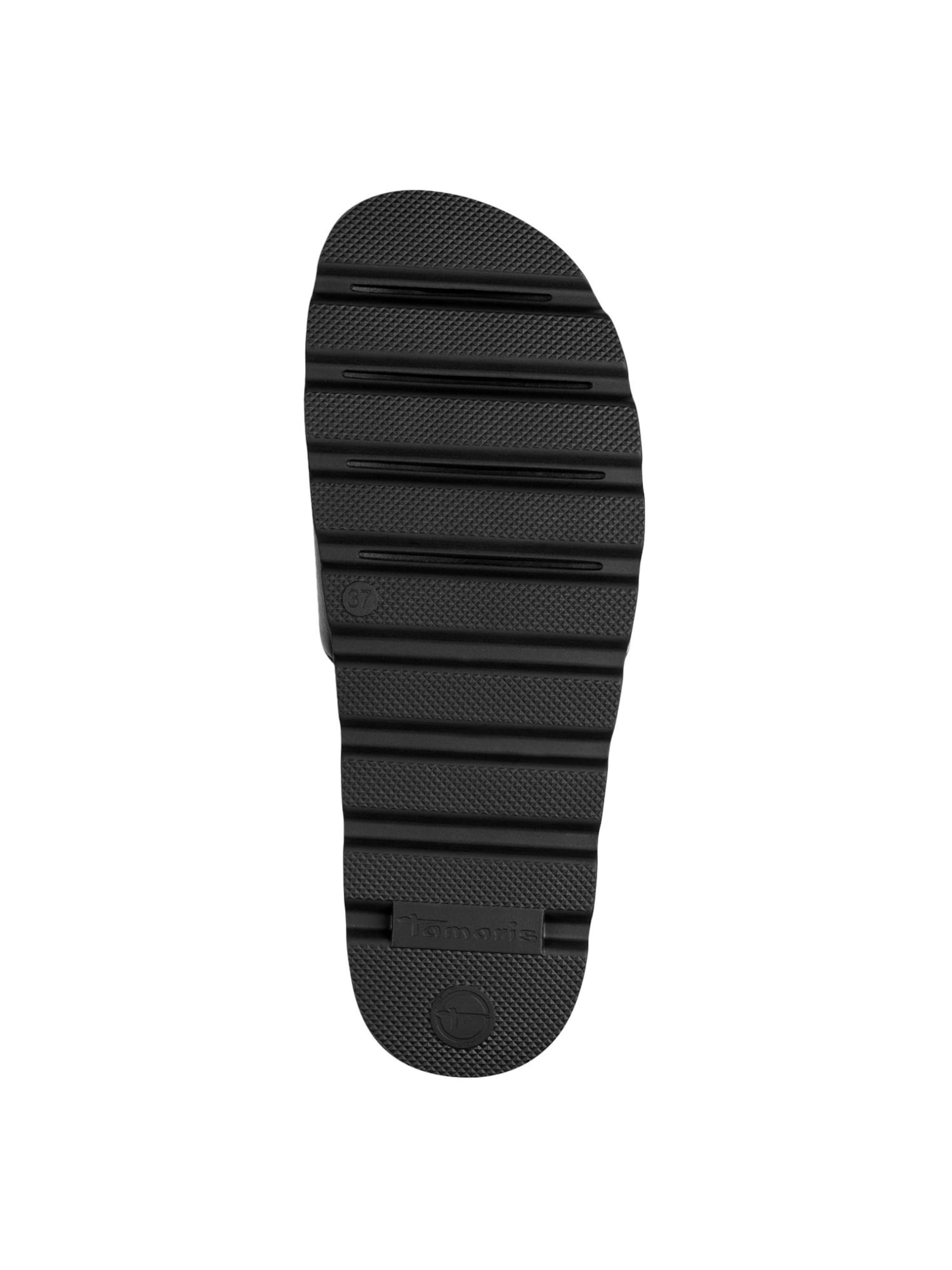 Mule Tamaris en noir