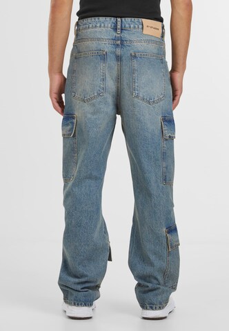 Baggy Jeans cargo 'Vorin' 2Y Studios en bleu
