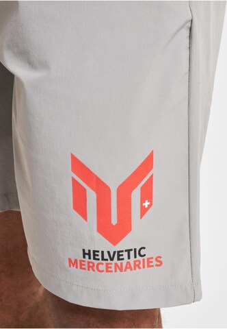 regular Pantaloni 'Helvetic Guards' di European League of Football in grigio
