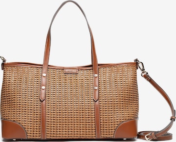 Shopper di Gattinoni in marrone: frontale