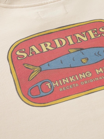 Thinking MU Sweatshirt 'Leon' in White