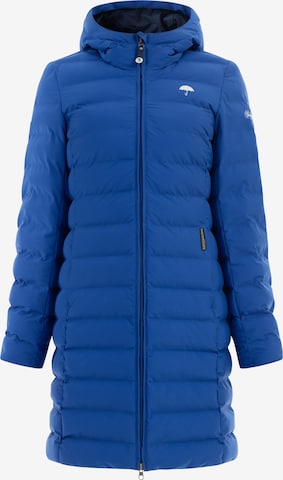 Schmuddelwedda Winter Coat in Blue: front