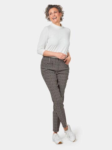 Goldner Slim fit Pants in Brown
