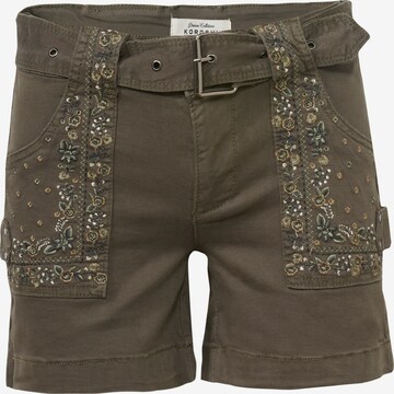 KOROSHI Regular Shorts in Grün: predná strana