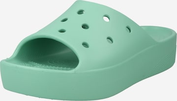 Crocs Mules in Blue: front