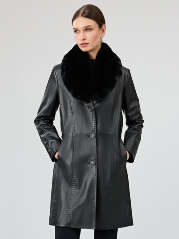 Manteau mi-saison Derimod en noir : devant