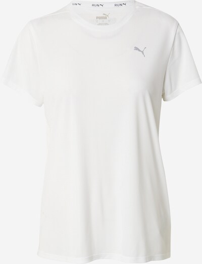 PUMA Functioneel shirt 'RUN FAVORITES' in de kleur Lichtgrijs / Wit, Productweergave