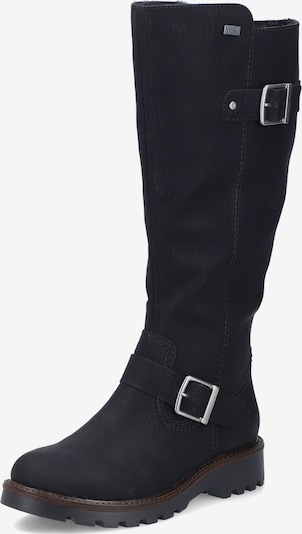 Rieker Bottes en 36 en noir, Vue avec produit