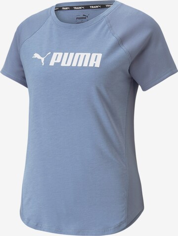 PUMA Functioneel shirt in Blauw: voorkant