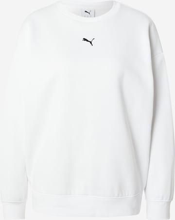 PUMA - Camiseta deportiva 'ESS' en blanco: frente