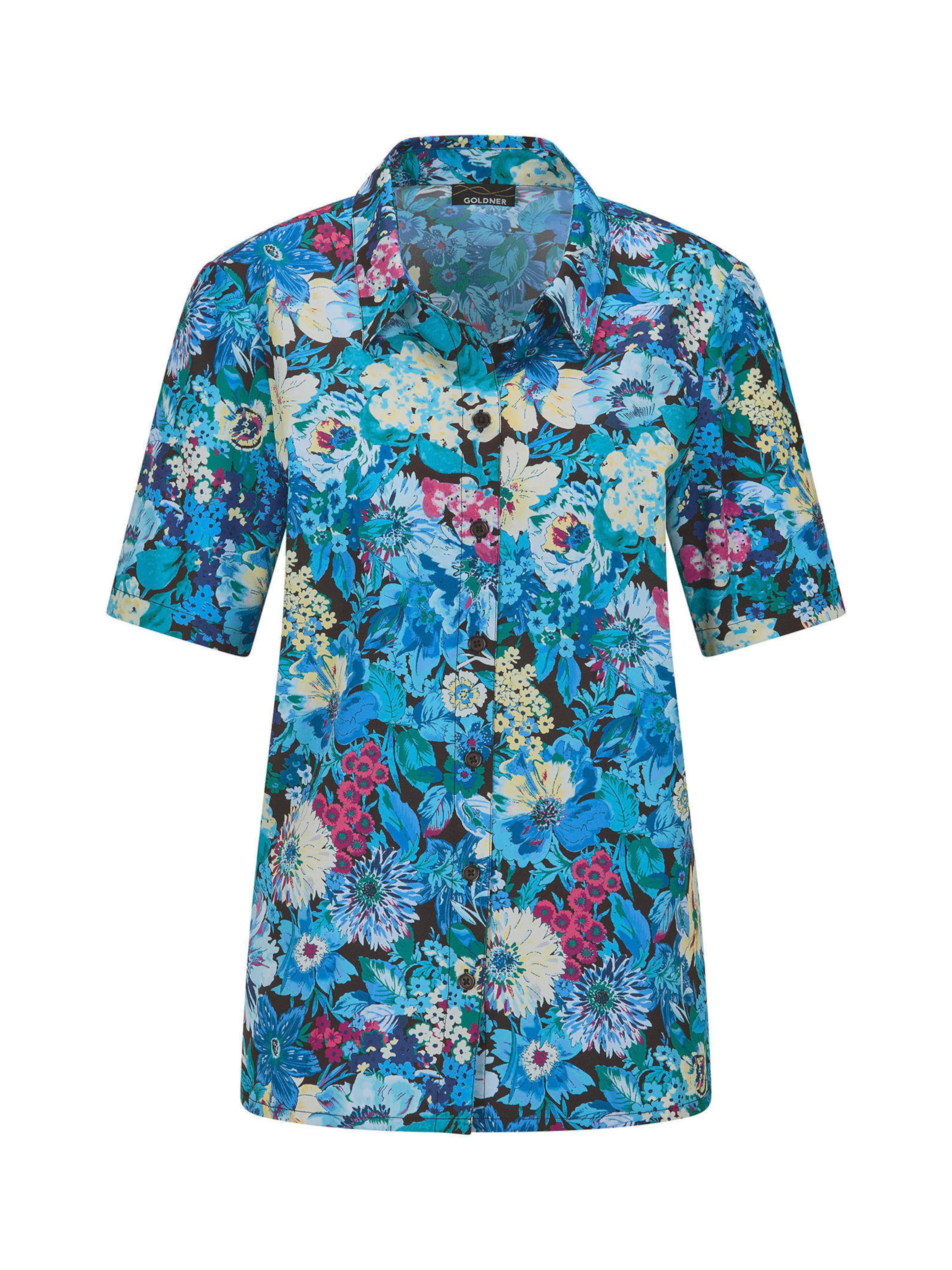 Chemisier Goldner en bleu : devant