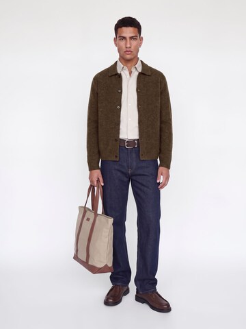 JACK & JONES Gebreid vest in Bruin