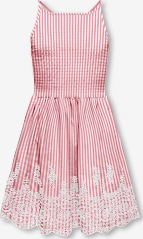 Robe 'KOGBONDI' ONLY GIRLS en rouge : devant