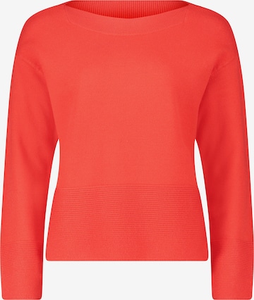 Pull-over Betty Barclay en rouge : devant