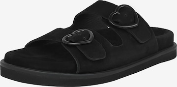 Crickit Sandalen met riem ' RINA ' in Zwart: voorkant