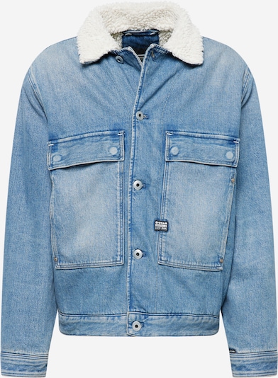 G-Star RAW Prijelazna jakna u plavi traper / bijela, Pregled proizvoda