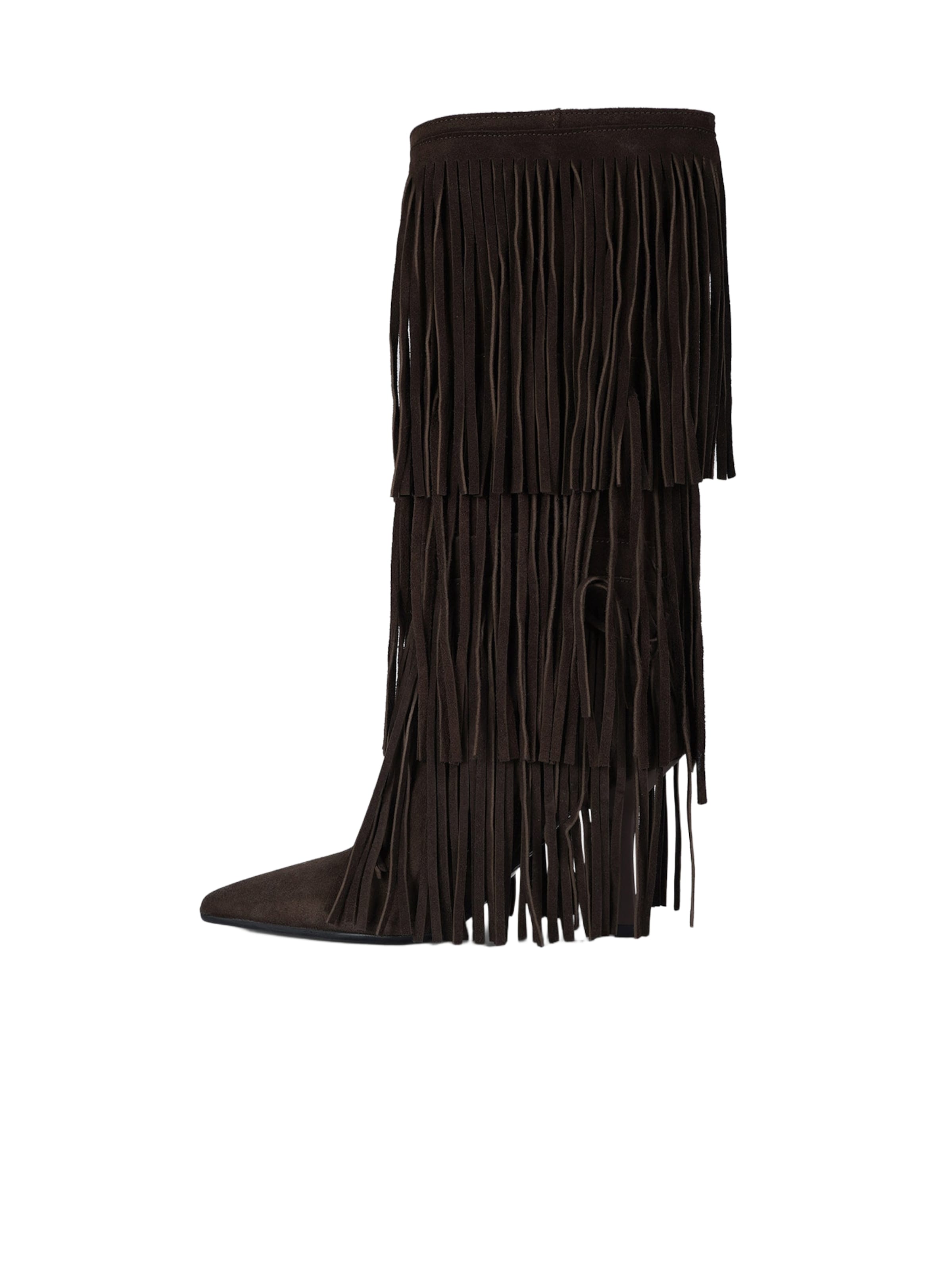 GISEL MOIRE Boots in Bruin: voorkant