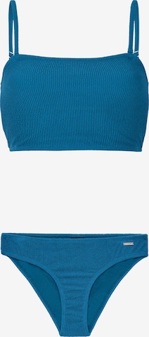 PROTEST Bandeau Bikini 'PRTBree' in Blau: Vorderseite