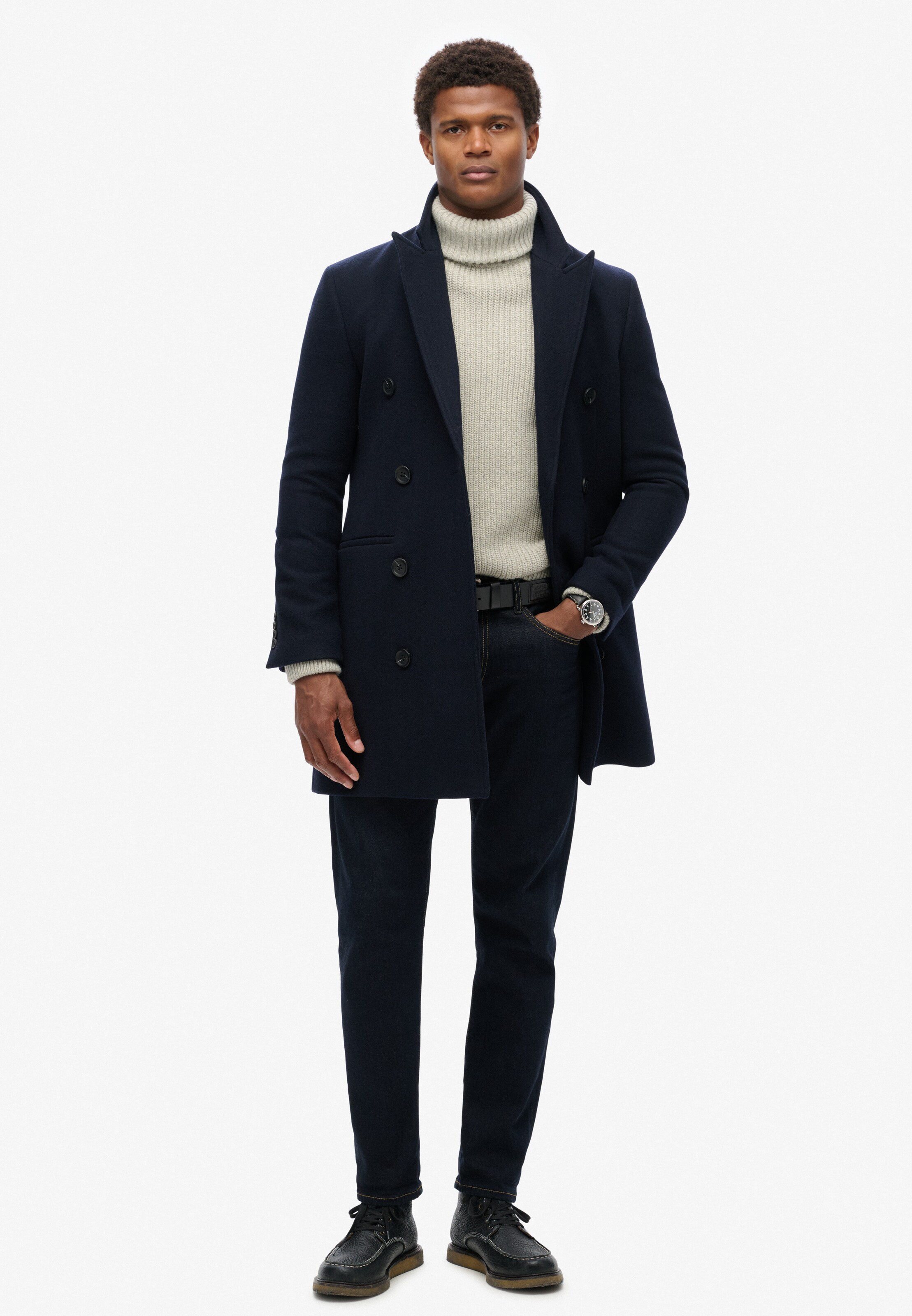 Superdry Tussenjas in Blauw