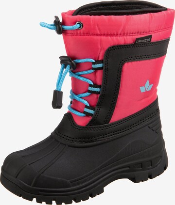 LICO Rubber Boots 'Willi' in Pink: front