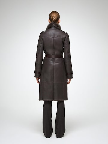 V S P Vinterfrakke 'Lyza' i brun