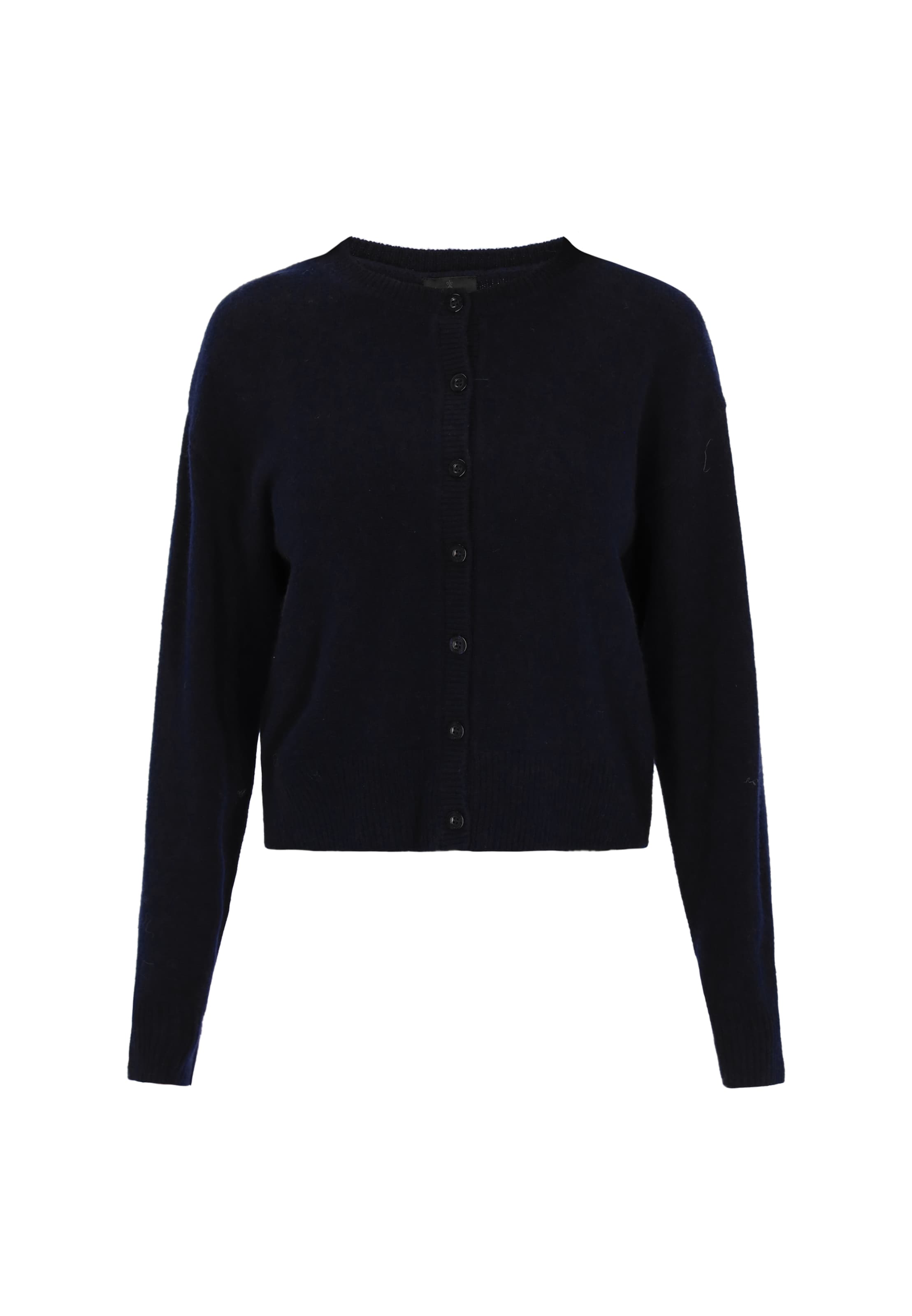 DreiMaster Klassik Knit cardigan 'Classic Look' in Blue: front