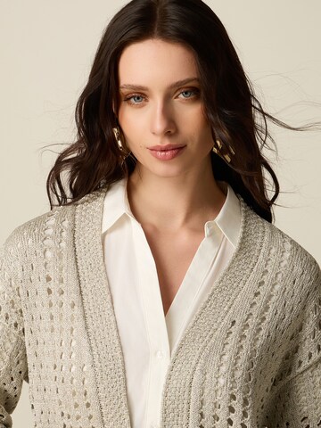 oltre Strickjacke‌‌‌‌‌‌‌ in Silber
