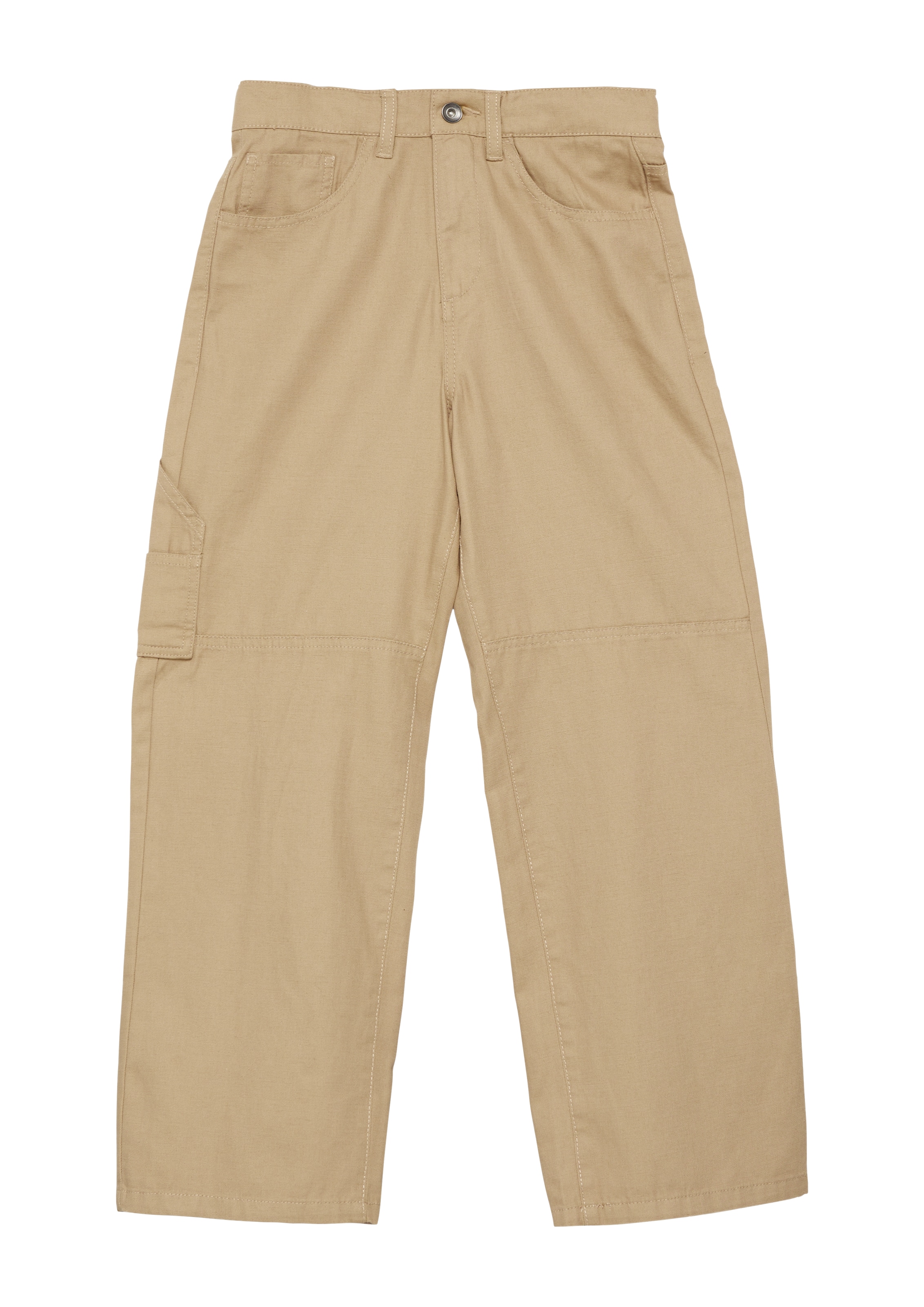 Wide Leg Pantalon s.Oliver en beige : devant