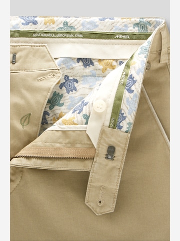 Regular Pantalon chino MEYER en beige