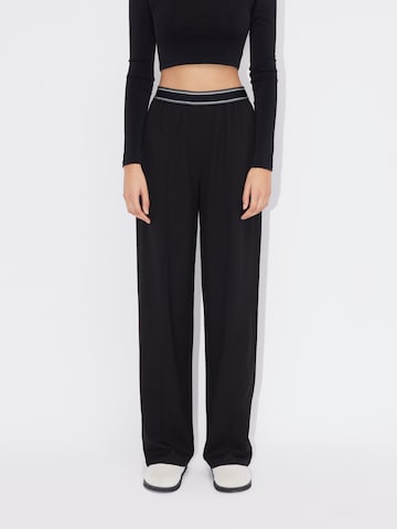 LeGer by Lena Gercke Wide leg Trousers 'Elise Tall' in Black: front