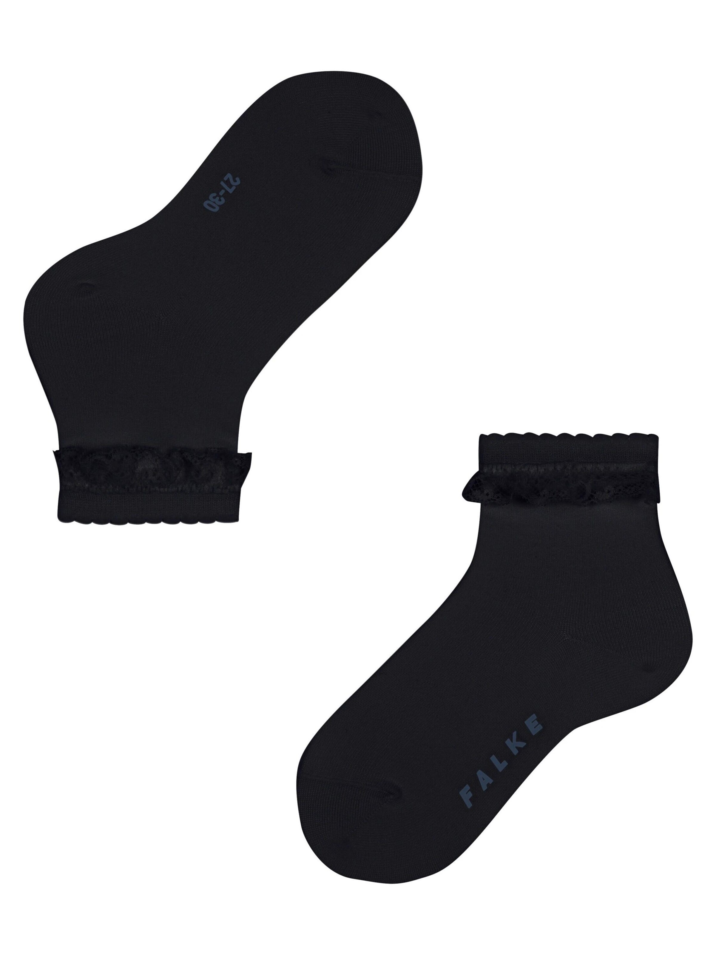 FALKE Socken 'Romantic Lace' in Blau