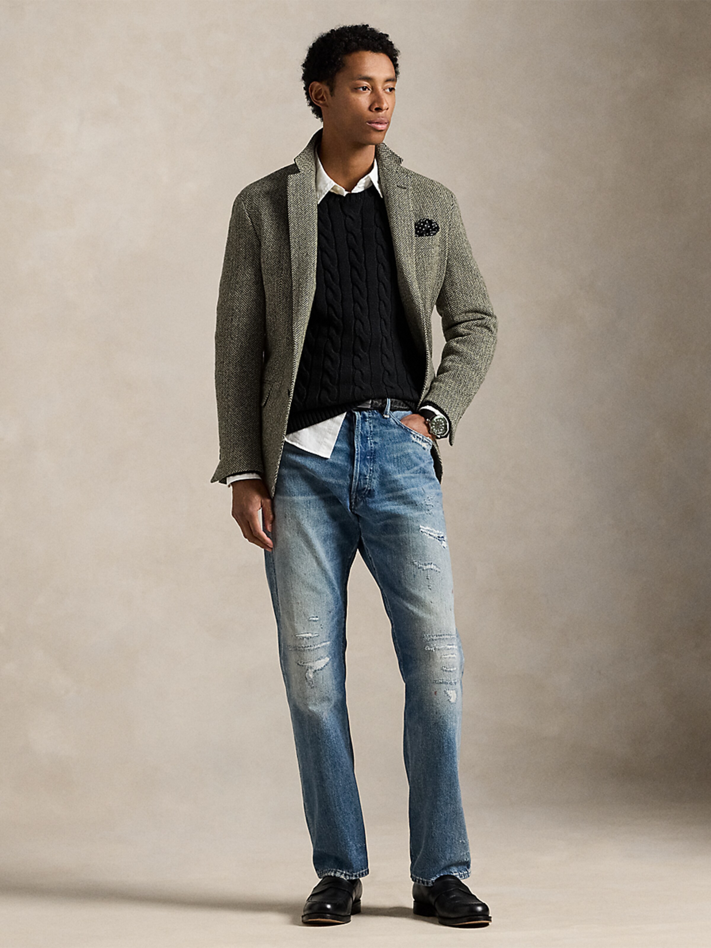 Polo POLO JEANS CO drivers knit city_boy Ralph Lauren Double Knit 