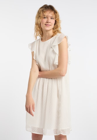 Robe DreiMaster Vintage en blanc : devant