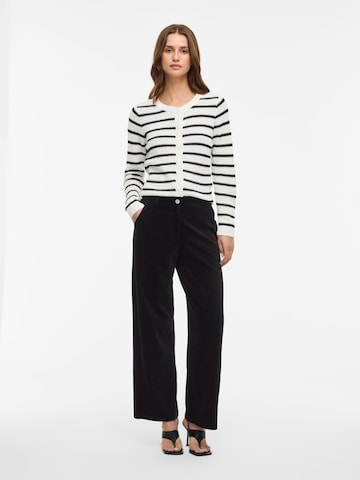 VILA Regular Trousers in Black