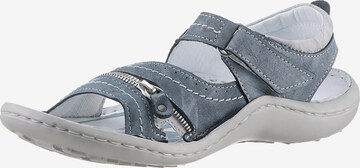 KRISBUT Hiking Sandals in Blue: front