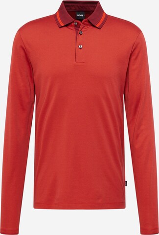 BOSS Shirt 'Pleins' in Rood: voorkant