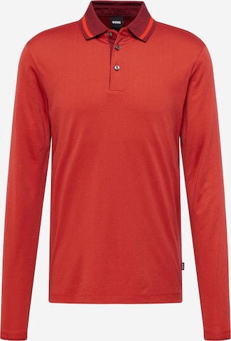 BOSS Black Shirt 'Pleins' in Red: front