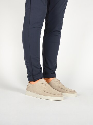 BLACKSTONE - Mocassins 'Zuko Luca DG371' em bege: frente