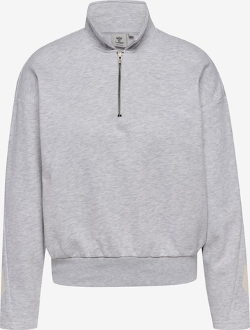 Sweat-shirt Hummel en gris : devant