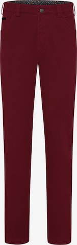 Regular Pantalon chino MEYER en rouge : devant