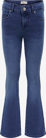 Flared Jeans 'Rain' di KIDS ONLY in blu: frontale