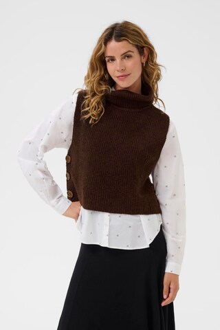 Cream Pullover 'CRStarfi' in Braun: Vorderseite