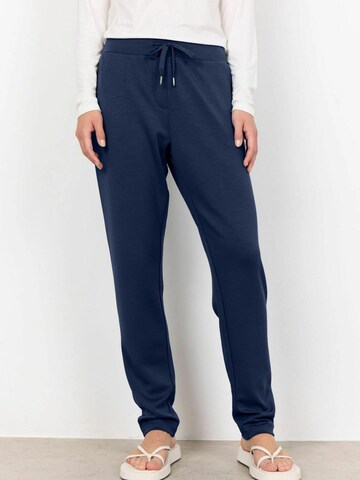 Regular Pantalon ' SC-BANU ' Soyaconcept en bleu : devant