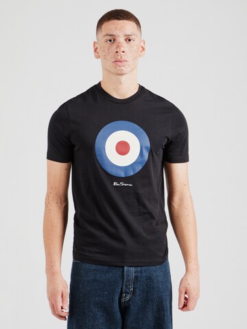 T-Shirt 'Signature Target' Ben Sherman en noir : devant